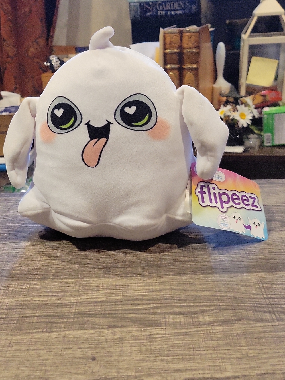 5 For 25.00/Ghost Stuffie/ NWT / Flipeez/ Moves!